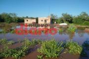 Crecida del río Salado: hay familias aisladas y cortes en caminos del departamento Alberdi