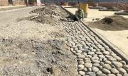 Avanzan trabajos de conservación del empedrado histórico en Avenida Colón