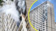 Incendio afectó a edificio de Estación Central: Fuego consumió dos departamentos y una persona se vio afectada por el humo