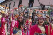Carnaval de Cajamarca se engalana con el concurso de patrullas y comparsas (FOTOS)