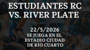 Estudiantes de Río Cuarto recibirá a River en el Estadio Ciudad de Río Cuarto