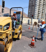 Mejoramiento De Emergencia En Calzadas Llega A Avenida Salvador Allende Con Trabajos Municipales