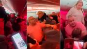 Tensión y pánico en el aire: una pelea en pleno vuelo obligó a un aterrizaje de emergencia