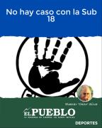 No hay caso con la Sub 18 ‣ Eleazar José Silva