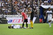 Giampaoli terminó tocado y será evaluado para el partido en Mendoza