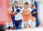 Zaniratto se cruzó con algunos plateístas en el descanso