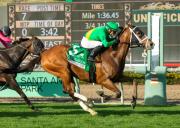 Emisael Jaramilo es el jinete más valioso del fin de semana en Santa Anita Park