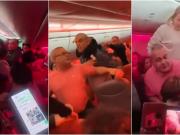 Una pelea en pleno vuelo obligó a un aterrizaje de emergencia: dos pasajeros fueron retirados por la Policía