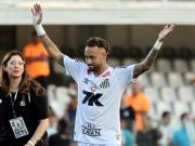 Neymar volvió a jugar en Santos tras 70 días de inactividad: un susto grande por un planchazo y una ilusión enorme