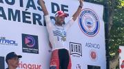Agustín Alonso ganó notablemente la contrarreloj en la primera etapa de Rutas de América y lidera la prueba