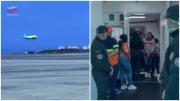EN VIDEO: Llegó a Maiquetía otro avión con 110 deportados desde EEUU, venían desde Miami