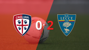 Serie A: Lecce domina y gana con un sólido 2-0 a Cagliari