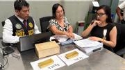 Fiscalía inmoviliza dos barras de oro valorizadas en más de 3.5 millones de soles que se iban a exportar a Miami