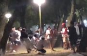 Adolescente fue brutalmente golpeado entre varios jóvenes en un parque de Soriano