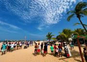 Población venezolana disfruta de las fiestas carnestolendas en playas y demás destinos turísticos del país