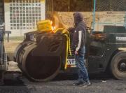 Sorprenden a sujeto intentando incendiar maquinaria en la avenida del Poeta y Alcaldía denuncia sabotaje