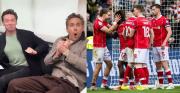 La espectacular reacción del actor Ryan Reynolds al ver que su Wrexham jugará ante Chelsea