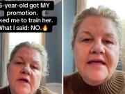 Una experimentada empleada se negó a capacitar a una compañera de trabajo más joven y sufrió un calvario