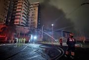 Tras cinco días de fuego, el edificio Multicomercio queda bajo custodia y monitoreo