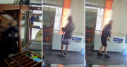 Video: una panadería de La Plata sufrió el segundo asalto violento en menos de tres meses