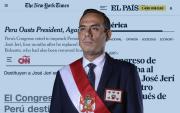 Perú destituye a otro presidente: Así informan los medios internacionales