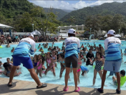 Cientos de temporadistas visitan el Complejo Venetur Los Caracas