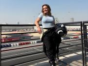 Una creadora de contenido británica sufrió un impactante accidente en la Formula E