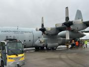 Un Hércules de la Fuerza Aérea que iba a Europa tuvo que volver a la Argentina tras un desperfecto en pleno vuelo