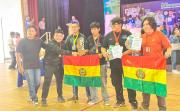 Club de Robótica Sucre dejó en alto el nombre de Bolivia en torneo internacional disputado en México
