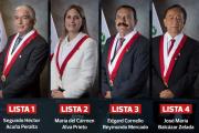 Presentan cuatro candidaturas para la Mesa Directiva del Congreso –