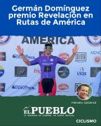 Domínguez brilló en Rutas y ganó Premio Revelación