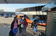 Así retornan los marabinos al Terminal de Pasajeros tras el disfrute del Carnaval