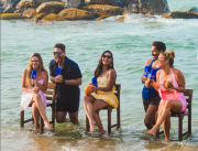 Los animadores de La Tizana se la vieron color de hormiga en La Guaira