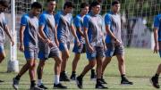 El plantel profesional de Estudiantes de Río Cuarto completa jornadas de entrenamiento en Buenos Aires.