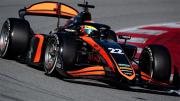 Nicolás Varrone marcó el Segundo tiempo en su primera experiencia en la FIA Fórmula 2