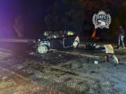 Paysandú: choque frontal en ruta dejó como saldo un muerto y tres heridos