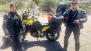Son colombianos, recorren Sudamérica en moto y contaron qué los enamoró de Mendoza