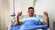 Guaraní: Aldo Pérez pasó por el quirófano y fue todo un éxito