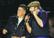 Eddy Herrera y Juan Luis Guerra comparten por primera vez un escenario (+Fotos)