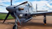 “Momento histórico”: llegaron a Uruguay dos nuevos aviones de combate A-29 Super Tucano comprados por la Fuerza Aérea