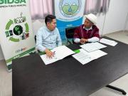 Gidsa y Junta Regional Chibuleo firman convenio
