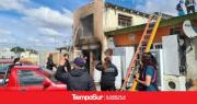 Incendio consumió una vivienda en Río Gallegos