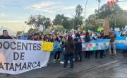 Docentes adhieren al paro contra la reforma laboral y exigen respuestas salariales a Jalil