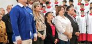 Autoridades regionales y municipales presentes en la celebración de la misa de Miércoles de Ceniza en la Catedral de Maracaibo
