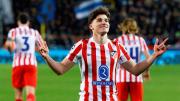 Partidazo en Bélgica: con gol de Julián, el Atlético de los argentinos empató en su visita a Brujas