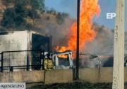 Explosión en Ruta 5 Norte de camión de gas deja tres muertos y riesgo inminente de nueva detonación