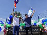 Evo reaparece con la meta de que Leonardo Loza gane la Gobernación de Cochabamba