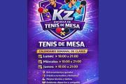 La Escuela de Tenis de Mesa KZ ya abrió sus puertas