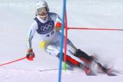 Francesca Baruzzi se despidió de Milano-Cortina tras competir en el slalom