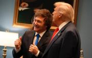 Donald Trump y su elogio a Javier Milei durante el Consejo de Paz en Estados Unidos: “Apoyo a este caballero”